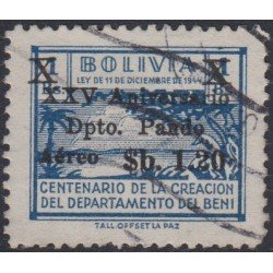 Bolivia A-243 1966 25º Aniversario del Departamento de Pando Usado