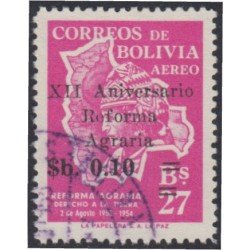 Bolivia A-245 1966 XII Aniversario de la Reforma Agraria Usado