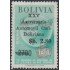 Bolivia A-248 1966 Aniversario Automóvil Club Boliviano Usado