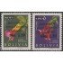Bolivia A-250/51 1966 Aniversario Centro Filatélico Cochamba Flor Nacional MH