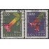 Bolivia A-250a/51a 1966 Aniversario Centro Filatélico Cochamba Flor Nacional MNH