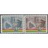 Bolivia A-252/53 1966 Homenaje a los Co-presidentes A. Ovando G. Barrientos MH