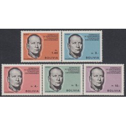 Bolivia A-265/69 1968 Homenaje 4º Fundación Cochamba MNH