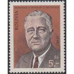Bolivia A-279 1969 Homenaje a Franklin Roosevelt MH Bolivia A-279 1969 Homenaje a Franklin Roosevelt MH