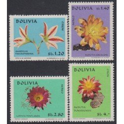 Bolivia A-293/96 1971 Flores Flowers MNH Bolivia A-293/96 1971 Flores Flowers MNH