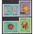 Bolivia A-293/96 1971 Flores Flowers MNH