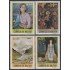 Bolivia A-299/302 1972 Adoración de reyes Chola Paceña El beso del ídolo MNH