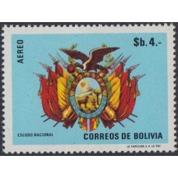Bolivia A-303 1972 Escudo Nacional MNH Bolivia A-303 1972 Escudo Nacional MNH