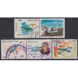 Bolivia A-314/18 1974 50 Años de las Fuerzas Aéreas Bolivianas Usado Bolivia A-314/18 1974 50 Años de las Fuerzas Aéreas Bolivianas Usado