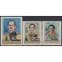 Bolivia A-326/28 1975 Presidentes Hugo Banzer Andrés Sta Cruz Antonio Sucre MNH