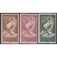 Ifni 83/85 1952 Día del Sello Fauna Ave Bird  MNH