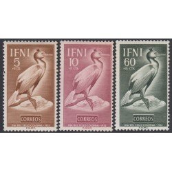 Ifni 83/85 1952 Día del Sello Fauna Ave Bird MNH Ifni 83/85 1952 Día del Sello Fauna Ave Bird MNH