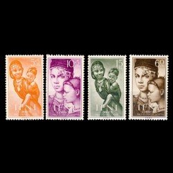 Ifni 114/117 1954 Pro infancia MNH Ifni 114/117 1954 Pro infancia MNH