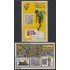 Bolivia HBM-117/118 Exp. Filatélicas Copa mundial de fútbol España 82 MNH