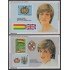 Bolivia HBM-122/123 Exp. Filatélicas Princesa Diana MNH