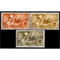 Ifni 142/44 1958 Ayuda a Valencia Escudos Coats MNH Ifni 142/44 1958 Ayuda a Valencia Escudos Coats MNH