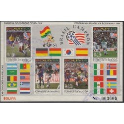 Bolivia HBM-210 Mundial de Fútbol en EUA 1994 Brasil Campeón Usado Bolivia HBM-210 Mundial de Fútbol en EUA 1994 Brasil Campeón Usado