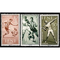 Ifni 156/58 1958 Día del Sello Deportes MNH Ifni 156/58 1958 Día del Sello Deportes MNH