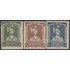 Colombia 270/72 1933 4º Centenario de la fundación de Cartagena MH