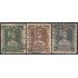 Colombia 270/72 1933 4º Centenario de la fundación de Cartagena Usado