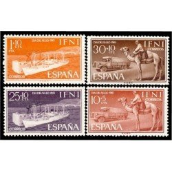 Ifni 183/86 1961 Día del Sello Transportes MNH Ifni 183/86 1961 Día del Sello Transportes MNH