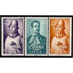Ifni 187/89 1962 Pro infancia Jofre Tenorio César Fdez. Duro MNH Ifni 187/89 1962 Pro infancia Jofre Tenorio César Fdez. Duro MNH