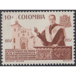 Colombia 559 1959 Centenario del nacimiento de Mons. R. M. Carrasquilla MNH Colombia 559 1959 Centenario del nacimiento de Mons. R. M. Carrasquilla MNH