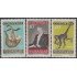 Colombia 576/78 1960 Centenario de la muerte de Alexander Von Humbolt MNH