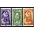 Rio Muni 29/31 1962 Peinado indígena-Máscara Mask MNH
