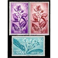 Rio Muni 42/44 1964 Día del sello (1963) Flora MNH