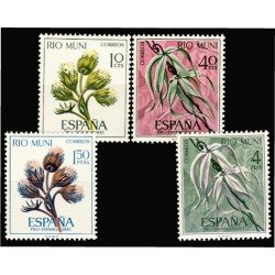 Rio Muni 76/79 1967 Flora MNH Rio Muni 76/79 1967 Flora MNH