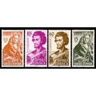 Sahara 104/07 1953 Pro infancia Músicos MNH