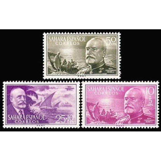 Sahara 120/22 1955 Pro infancia Emilio Bonelli MNH