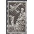 Sahara 189 1961 Correo aéreo Indígena y avión en vuelo Plane MNH