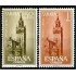 Sahara 215/16 1963 Ayuda a Sevilla La Giralda MNH