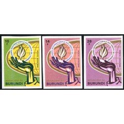 Burundi   A 104/06  Derechos del Hombre, Sin dentar MNH