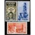 Sahara 239/41 1965 XXV Años de Paz Alegoría  -Asistencia Médica-Prospecciones MNH