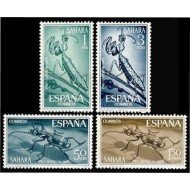 Sahara 242/45 1965 Pro infancia Fauna (insectos ) Insects MNH
