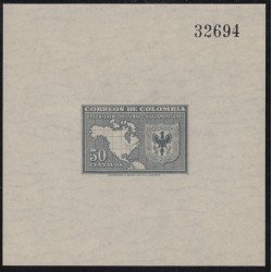 Colombia HB 2 1948 Conferencia americana MNH Colombia HB 2 1948 Conferencia americana MNH