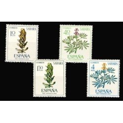 Sahara 256/59 1967 Pro infancia Flora MNH Sahara 256/59 1967 Pro infancia Flora MNH
