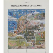 Colombia 1157/64 2002 Riquezas naturales de Colombia MNH