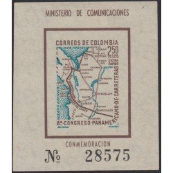 Colombia HB 18 1960 Ministerio de Comunicaciones MH Colombia HB 18 1960 Ministerio de Comunicaciones MH