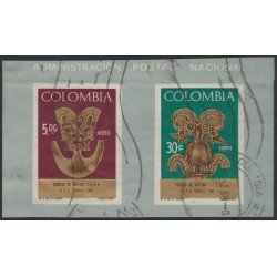 Colombia HB 28 1967 Ex. Filatélica Bogotá Usado Colombia HB 28 1967 Ex. Filatélica Bogotá Usado