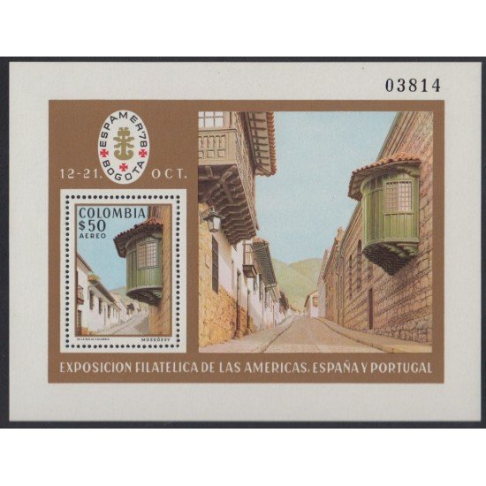 Colombia HB 36 1978 Espamer 78 MNH Colombia HB 36 1978 Espamer 78 MNH