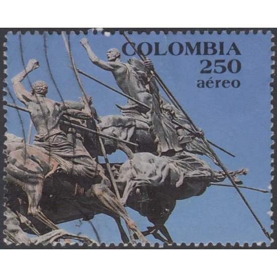 Colombia HB 40 1989 170 Años de la Campaña por la libertad Usado Colombia HB 40 1989 170 Años de la Campaña por la libertad Usado