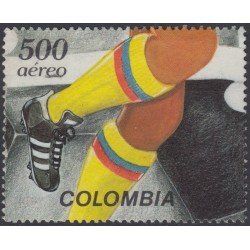 Colombia HB 42 1990 Copa del mundo de fútbol en Italia Usado Colombia HB 42 1990 Copa del mundo de fútbol en Italia Usado