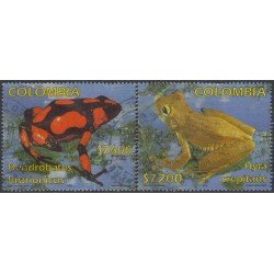 Colombia HB 50 SH 2002 Fauna. Ranas Usado Colombia HB 50 SH 2002 Fauna. Ranas Usado
