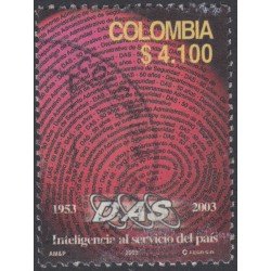 Colombia HB 54 2003 50 Años de DAS Usado Colombia HB 54 2003 50 Años de DAS Usado