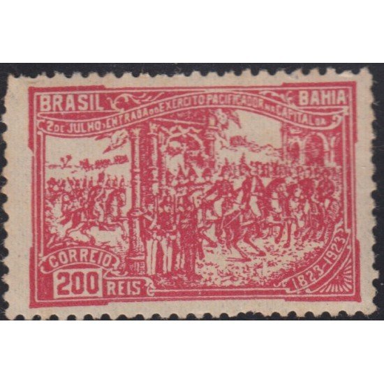 Brasil Brazil 186 1923 Centenario de la Independencia de Bahía MNH Brasil Brazil 186 1923 Centenario de la Independencia de Bahía MNH