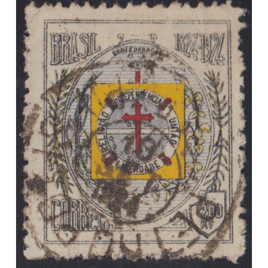 Brasil Brazil 187 1924 100 Años de la Fed. Estados brasileños del Ecuador Usado Brasil Brazil 187 1924 100 Años de la Fed. Estados brasileños del Ecuador Usado